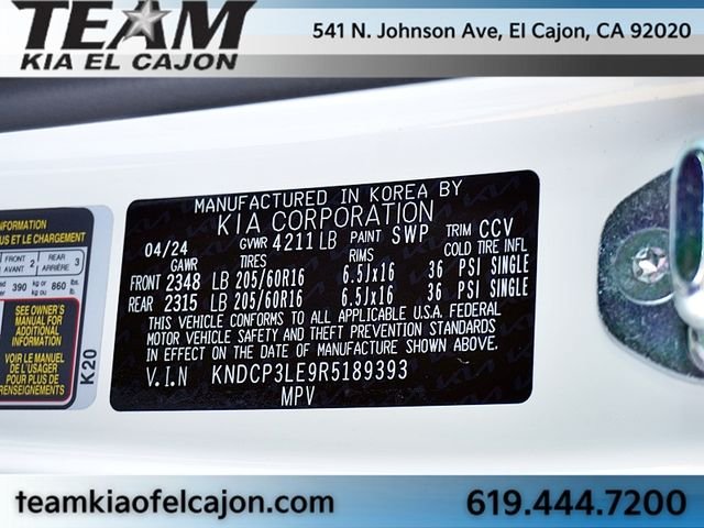 Used 2024 White Kia LX image 33