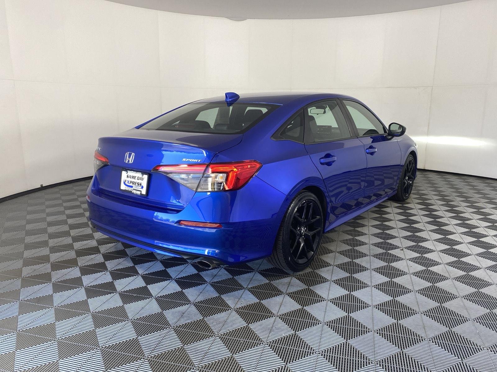 Used 2024 Aegean Blue Metallic Honda Sport image 8