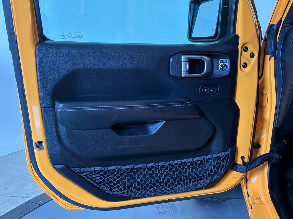 Used 2018 Yellow Jeep Unlimited Sahara image 14