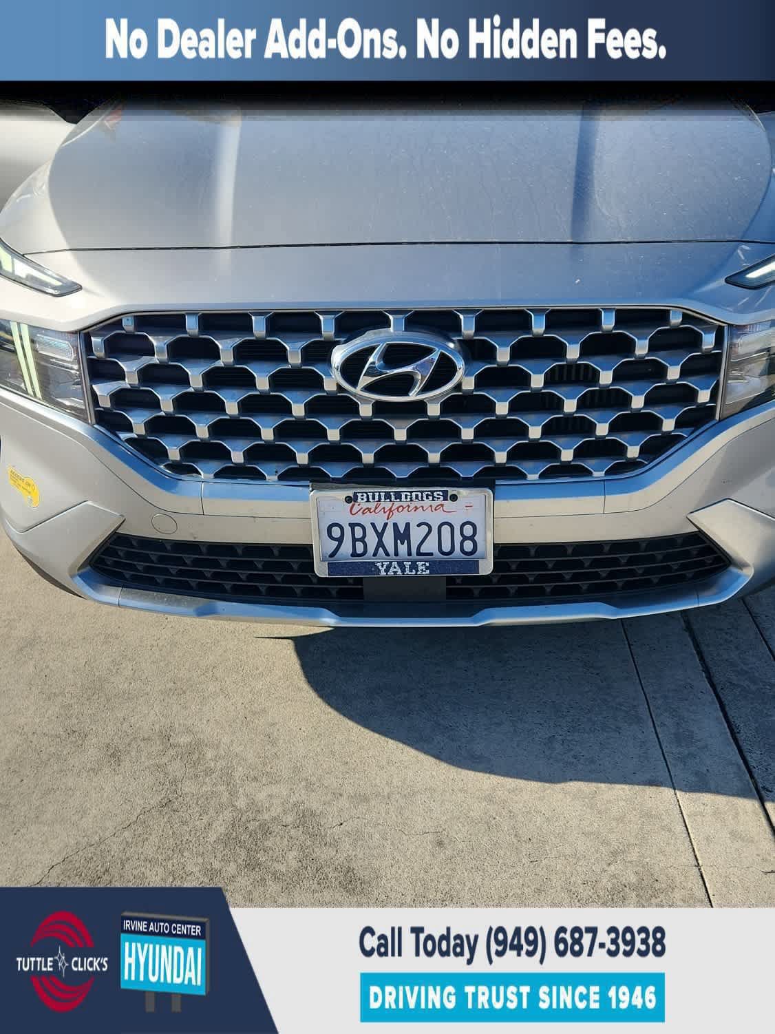 Used 2022 SHIMMERING SILVER HYUNDAI SEL CONVENIENCE image 2
