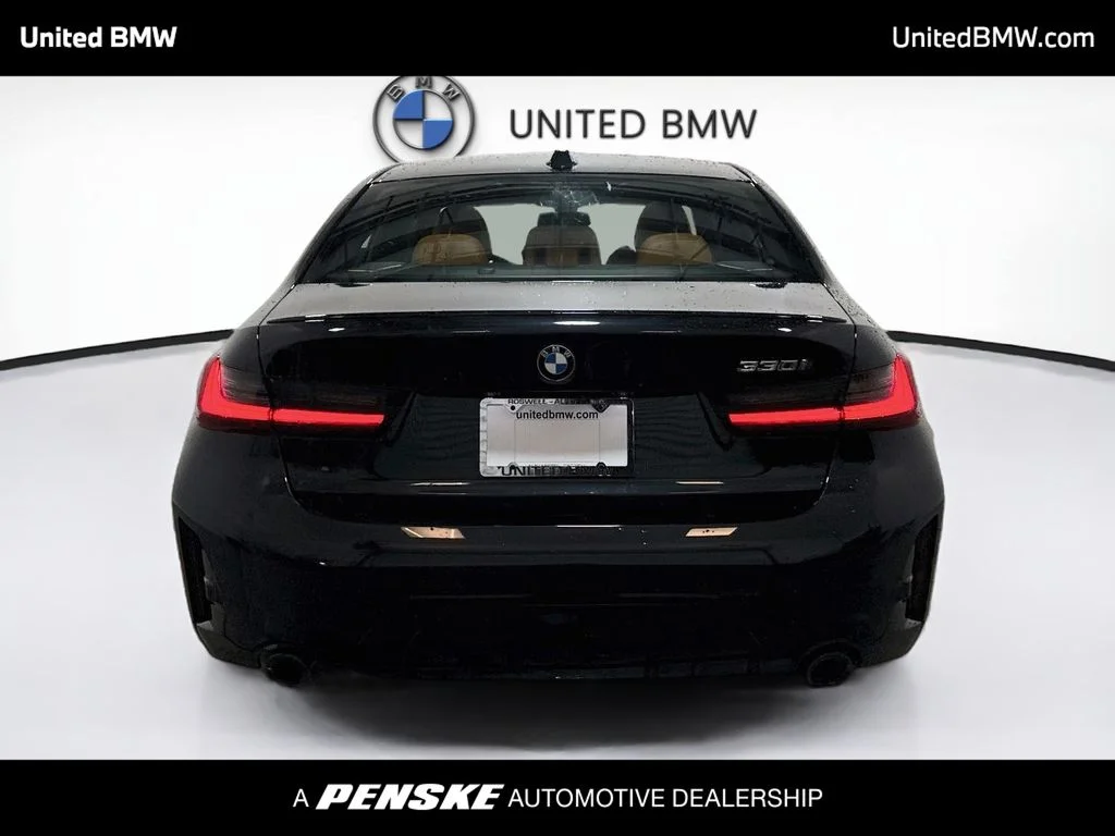 New 2026 Black Sapphire Metallic BMW 330i image 6