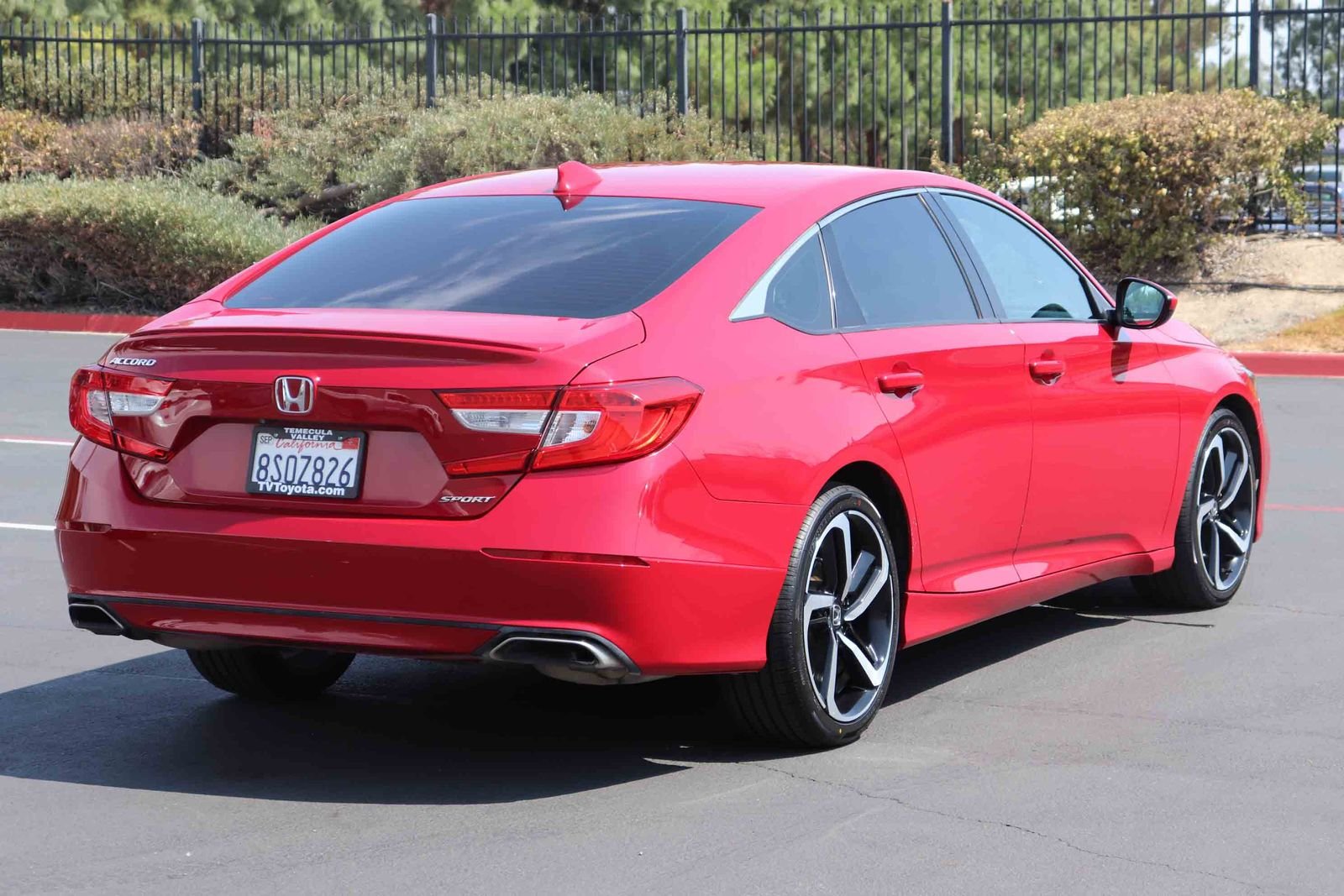 Used 2020 San Marino Red Honda Sport image 7