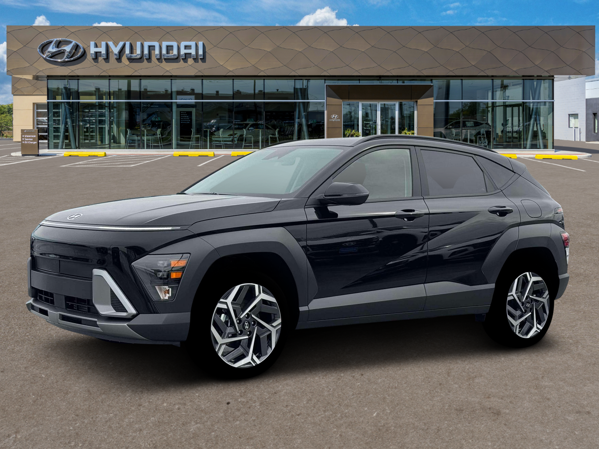 New 2026 Abyss Black Pearl Hyundai SEL Premium FWD image 2