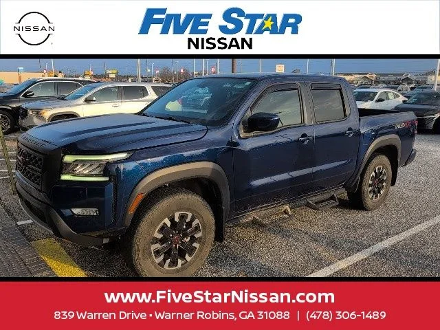 Used 2022 Blue Nissan PRO-4X image 2