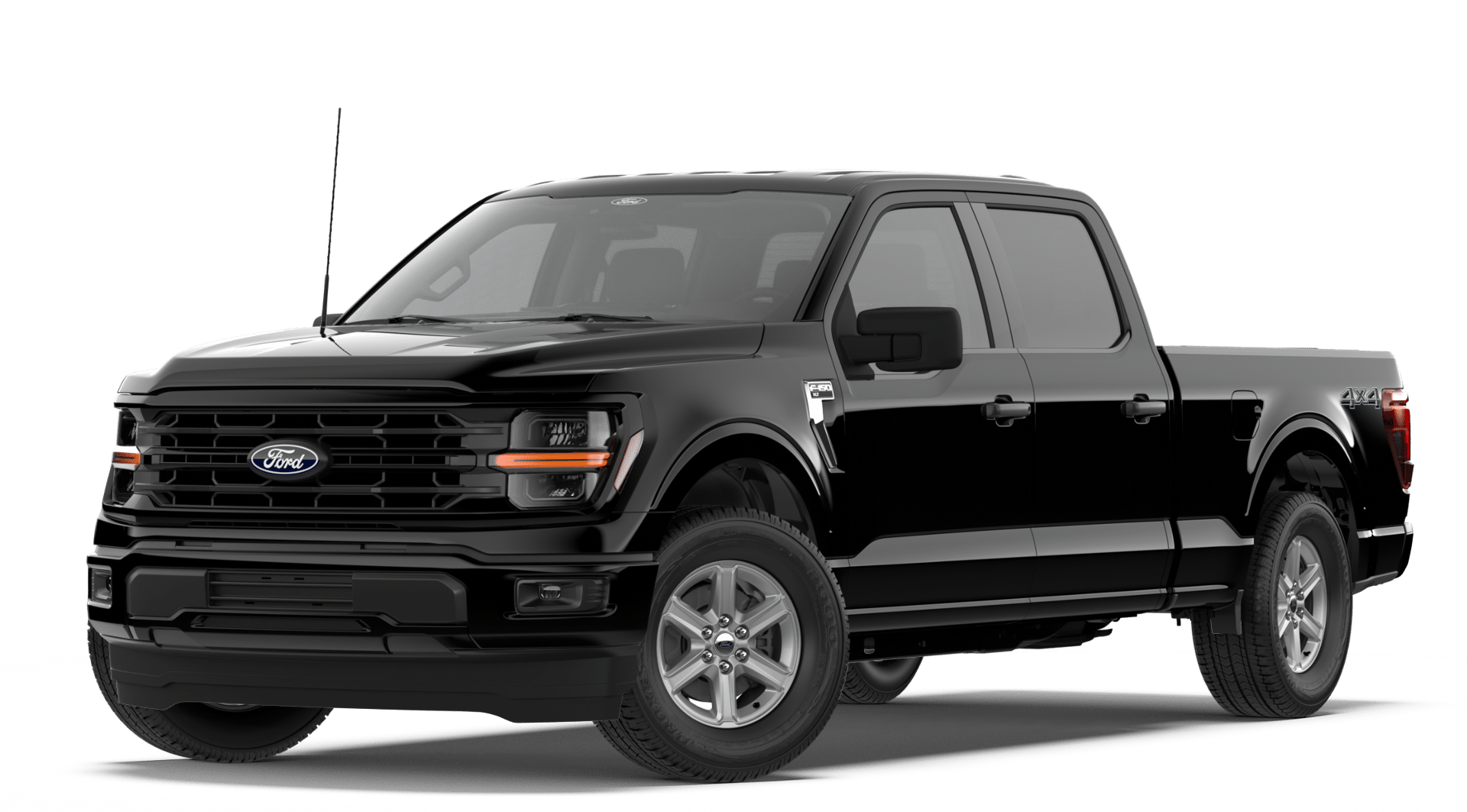 New 2026 Agate Black Metallic Ford XLT image 1