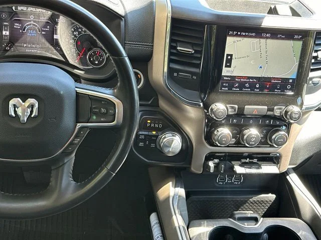Used 2021 Granite Crystal Metallic Clearcoat Ram Laramie image 30