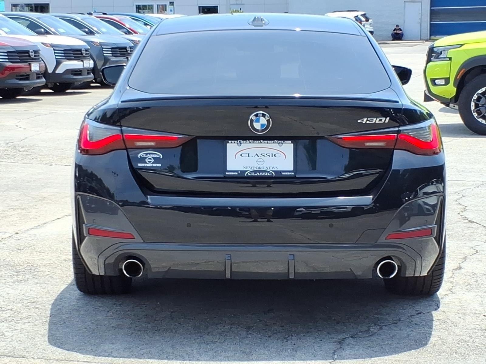 Used 2022 Black Sapphire Metallic BMW 430i image 8