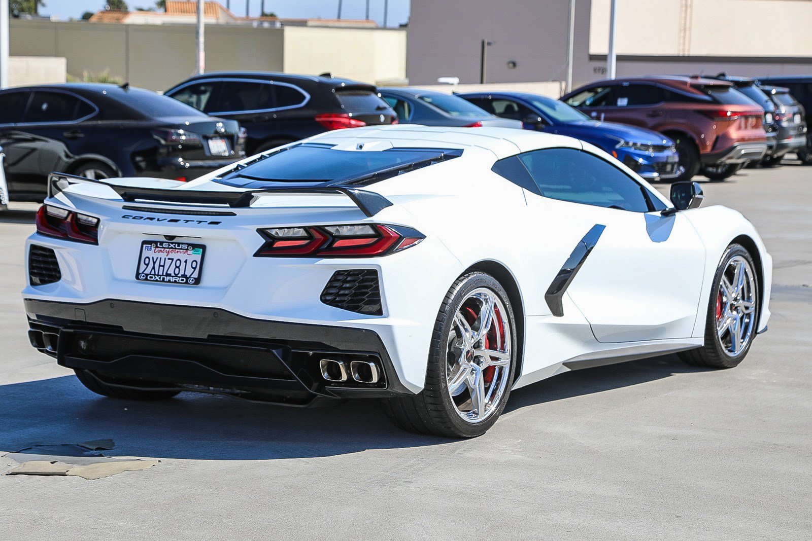 Used 2022 Arctic White Chevrolet Stingray image 6