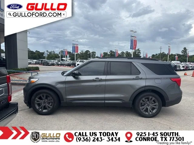 Used 2023 Carbonized Gray Metallic Ford XLT image 2