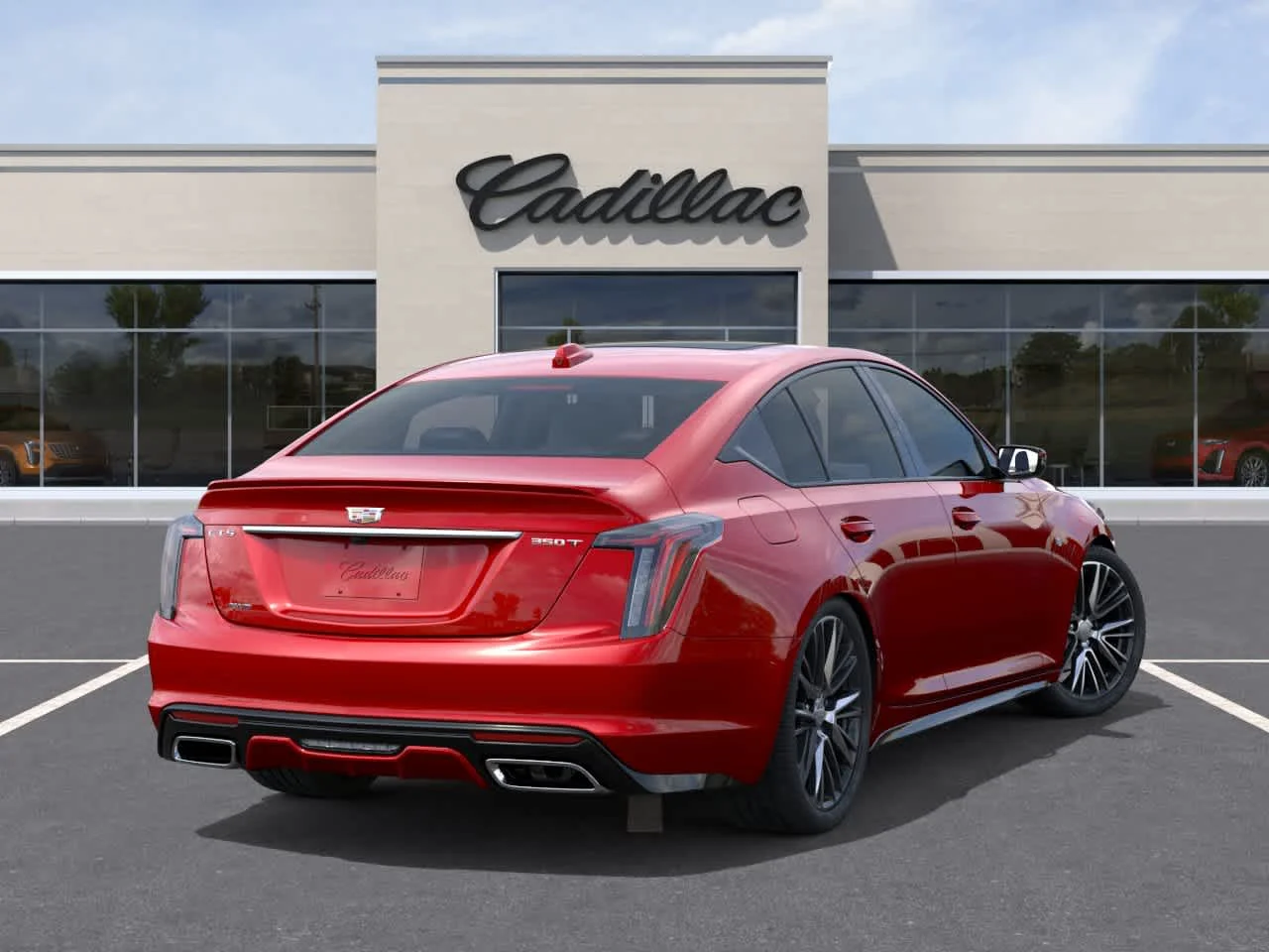 New 2026 Radiant Red Tintcoat Cadillac Sport image 4