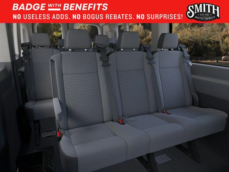 New 2025 Oxford White Ford Passenger Van XLT image 12