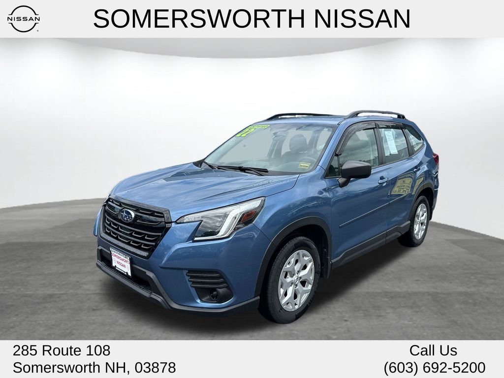 Used 2022 Blue Subaru Base image 1