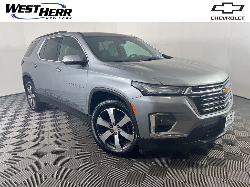Used 2023 Sterling Gray Metallic Chevrolet LT Leather image 1