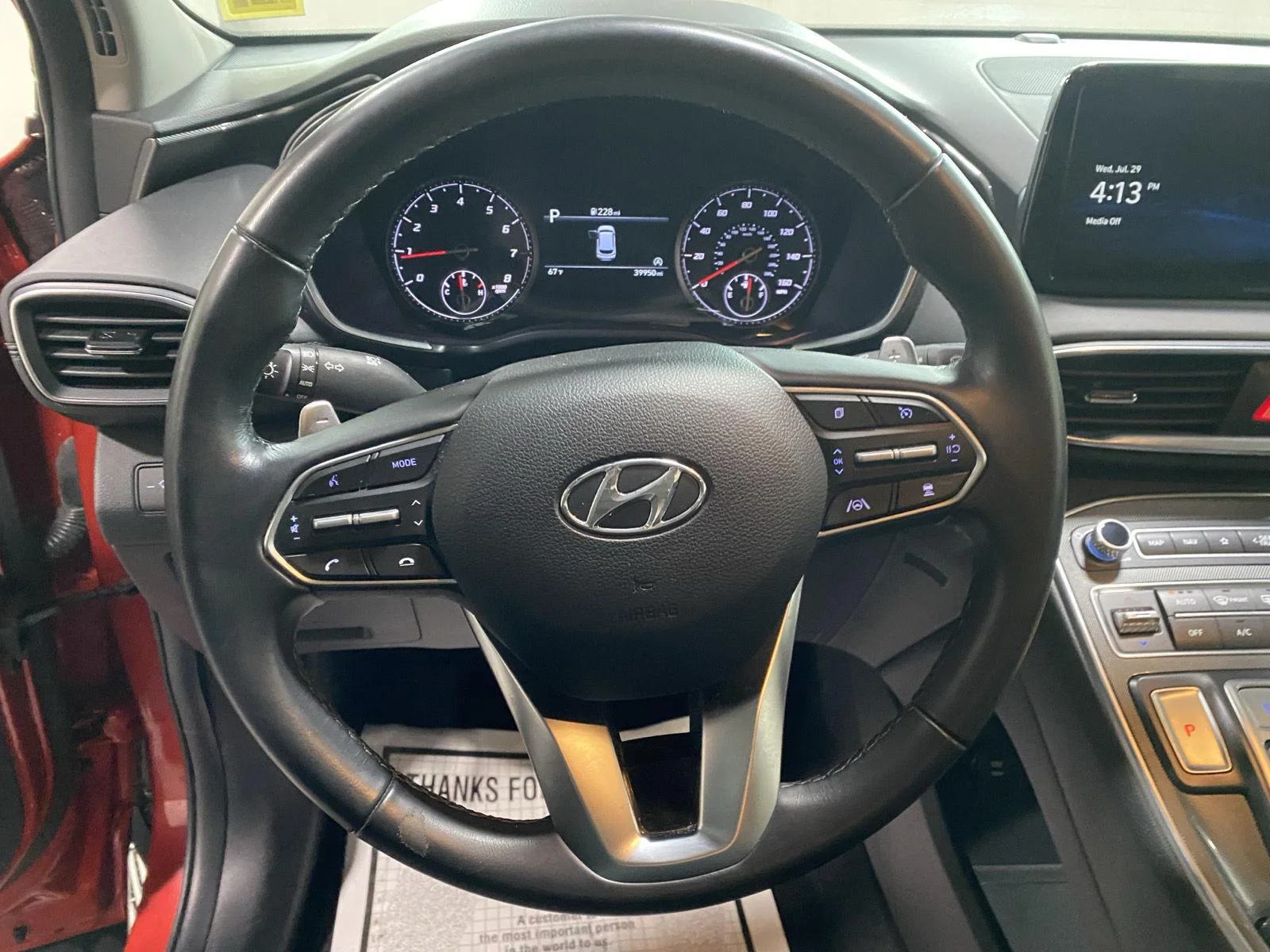 Used 2023 Calypso Red Hyundai SEL image 24