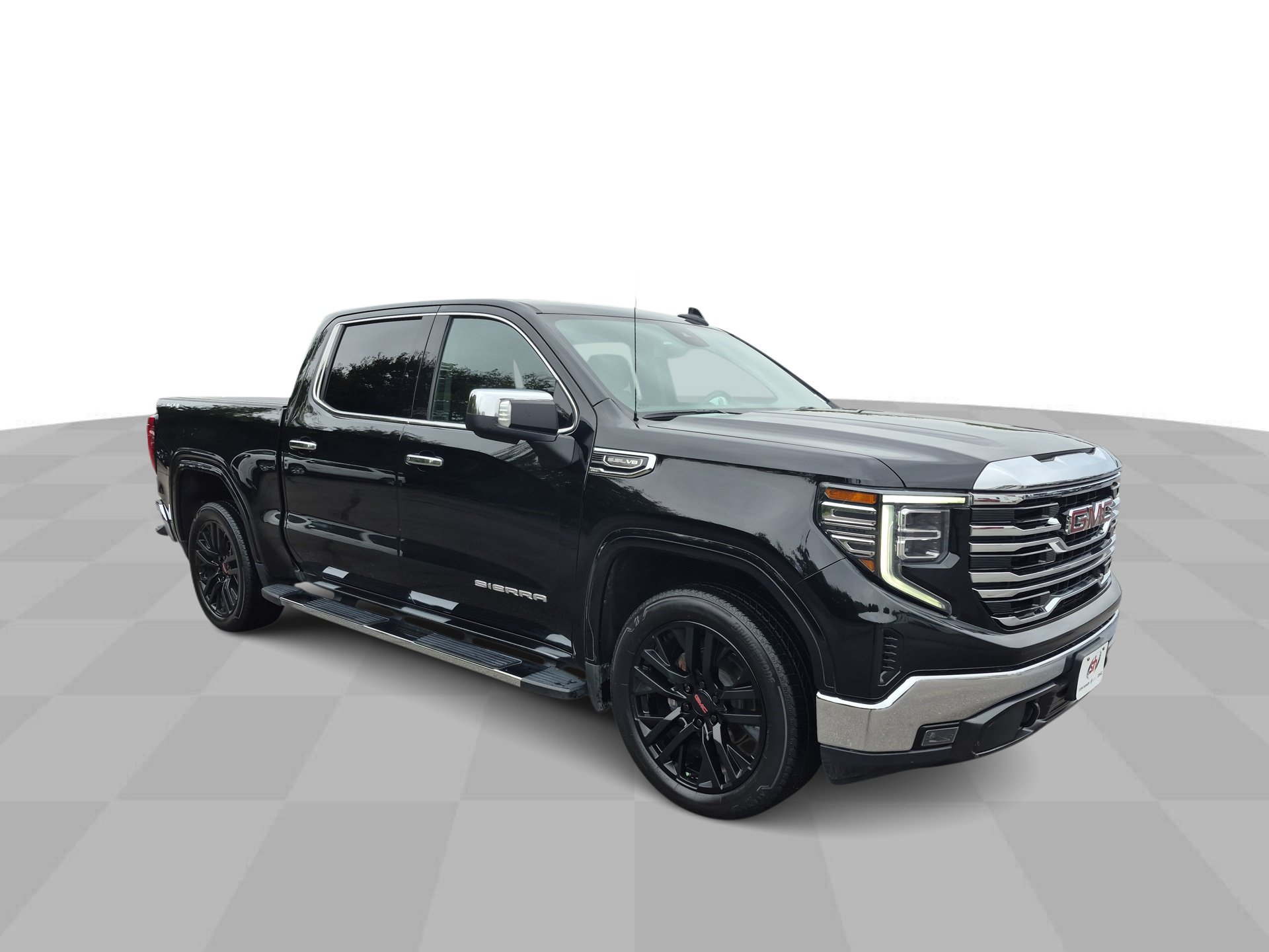 Used 2023 ONYX BLACK GMC SLT image 2
