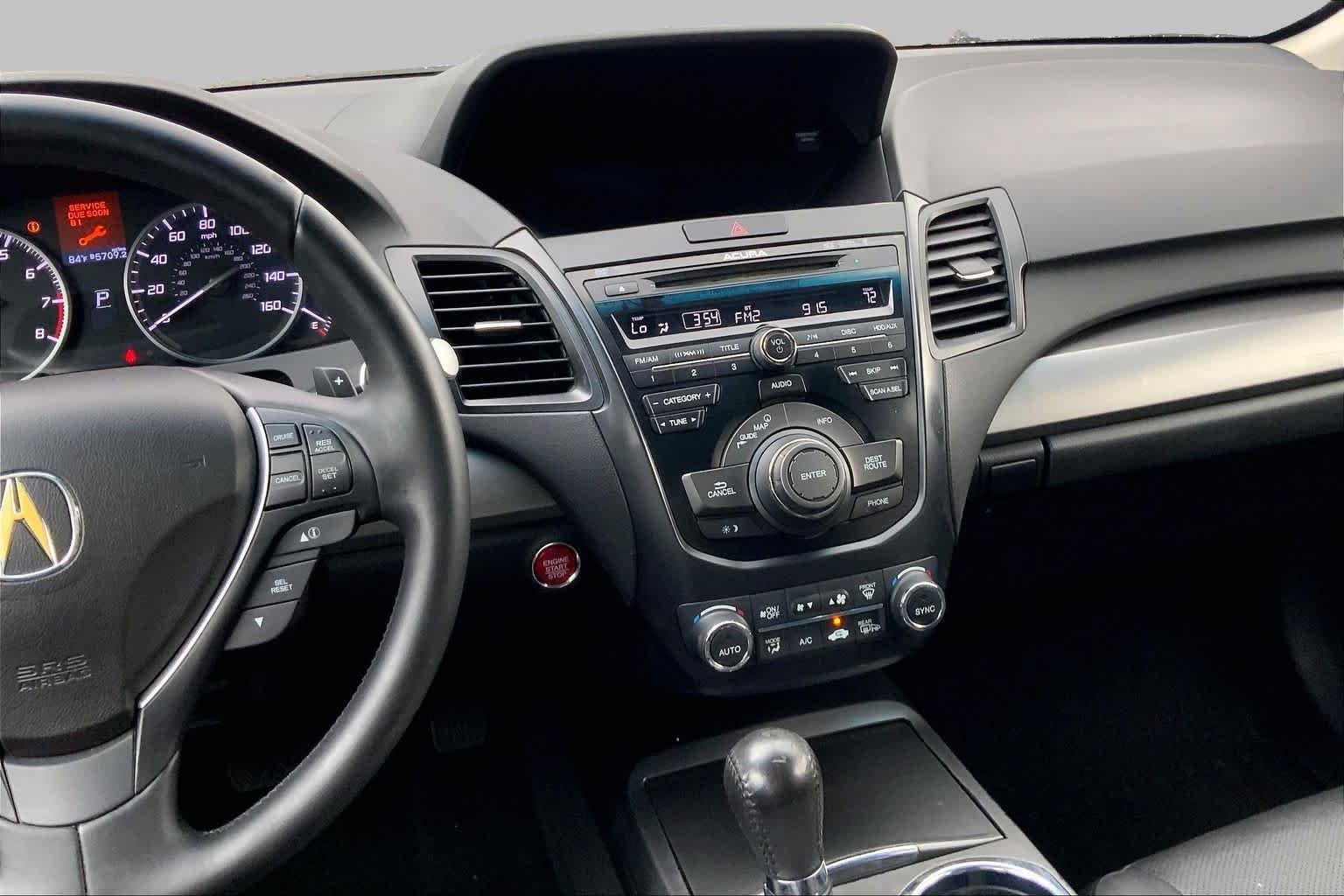 Used 2013 Crystal Black Pearl Acura Tech Pkg image 6