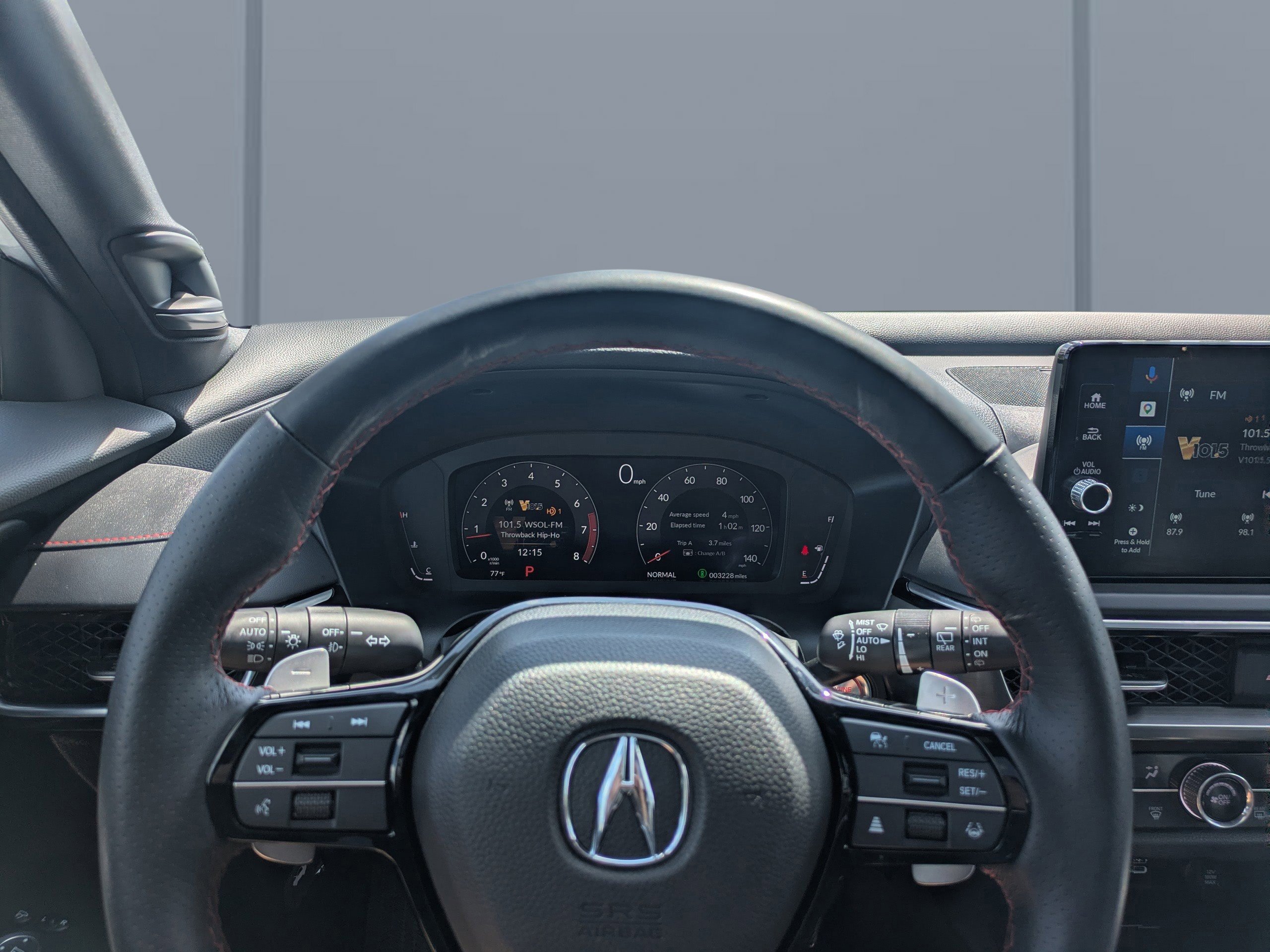 Used 2025 Solar Silver Metallic Acura A-Spec Advance Package image 66