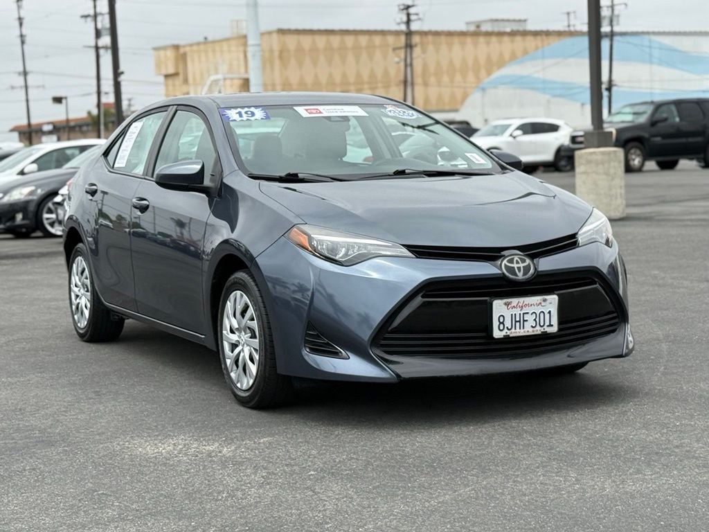 Certified 2019 Toyota Corolla LE with VIN 5YFBURHE9KP948682 for sale in Westminster, CA