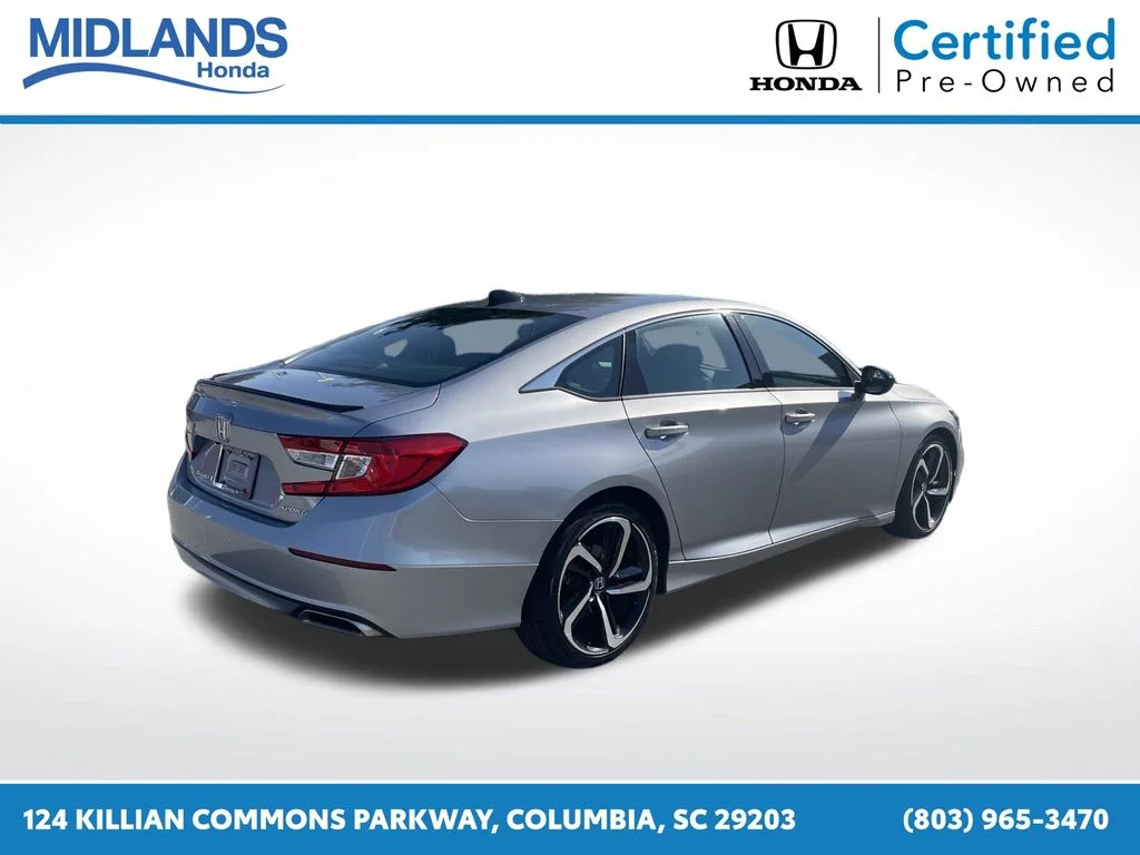 Certified Used 2022 Lunar Silver Metallic Honda Sport image 6