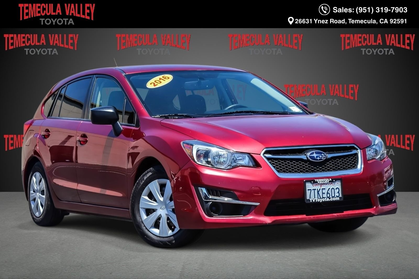 2016 Subaru Impreza