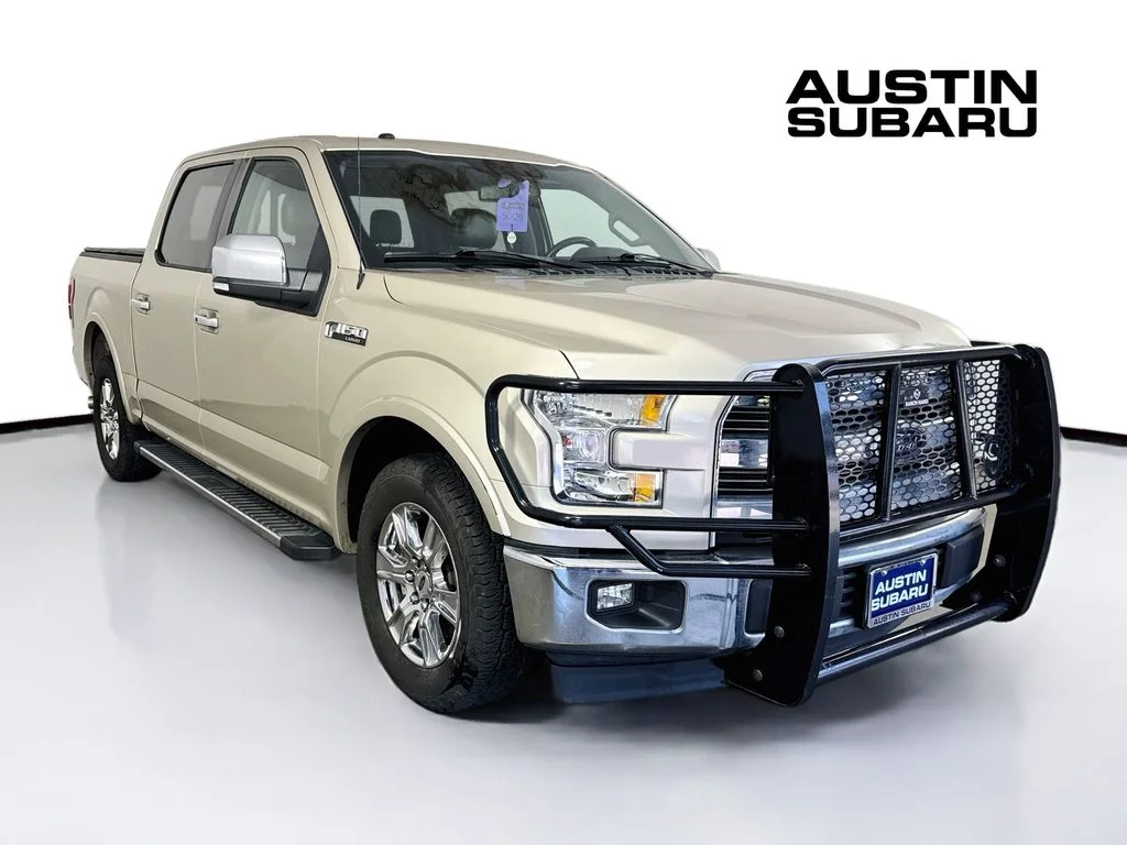 Used 2017 Gold Ford Lariat image 1