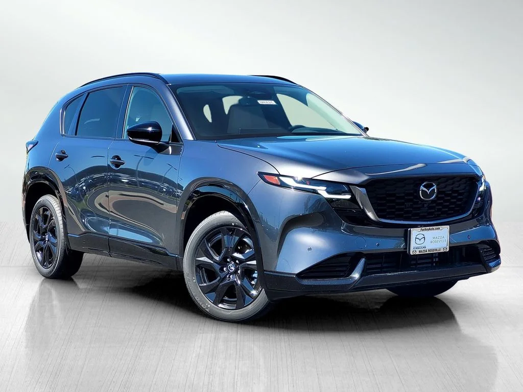 New 2026 Machine Gray Metallic Mazda 2.5 S Premium Plus AWD image 1