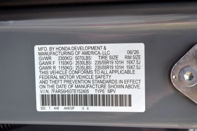 New 2026 Urban Gray Pearl Honda AWD Sport Touring Hybrid image 22