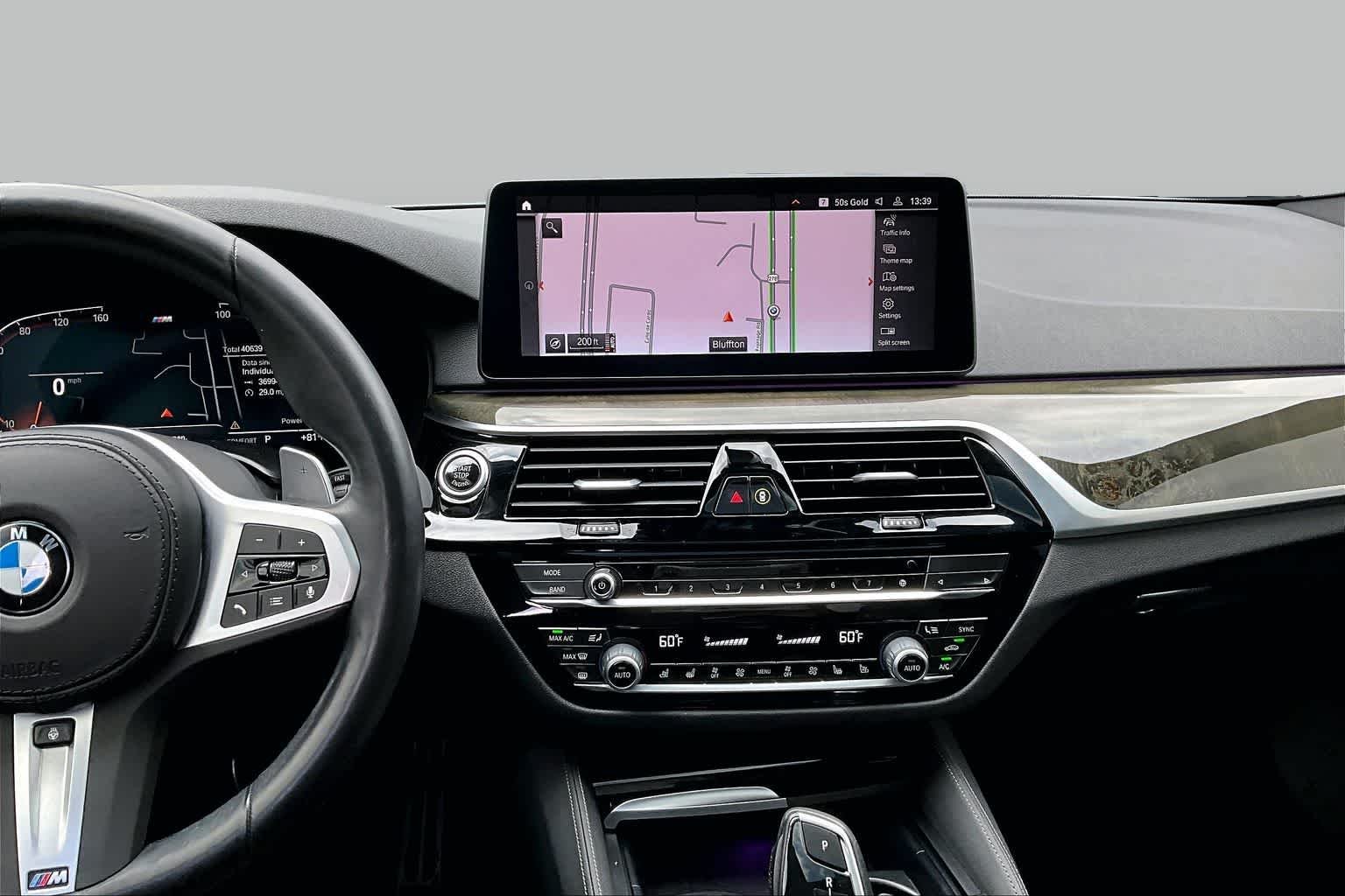 Certified Used 2023 Skyscraper Gray Metallic BMW 540i image 8