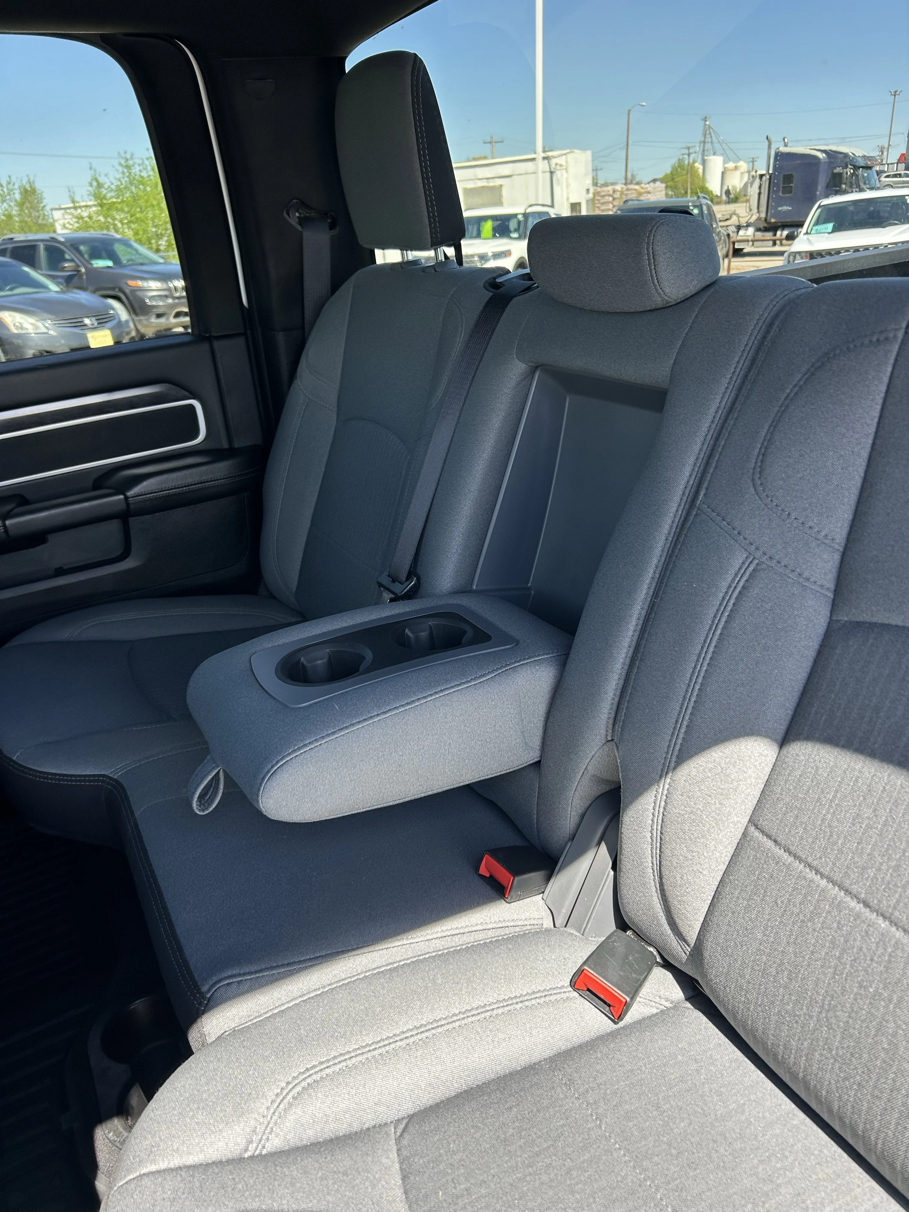Used 2024 Bright White Clearcoat Ram Big Horn image 9