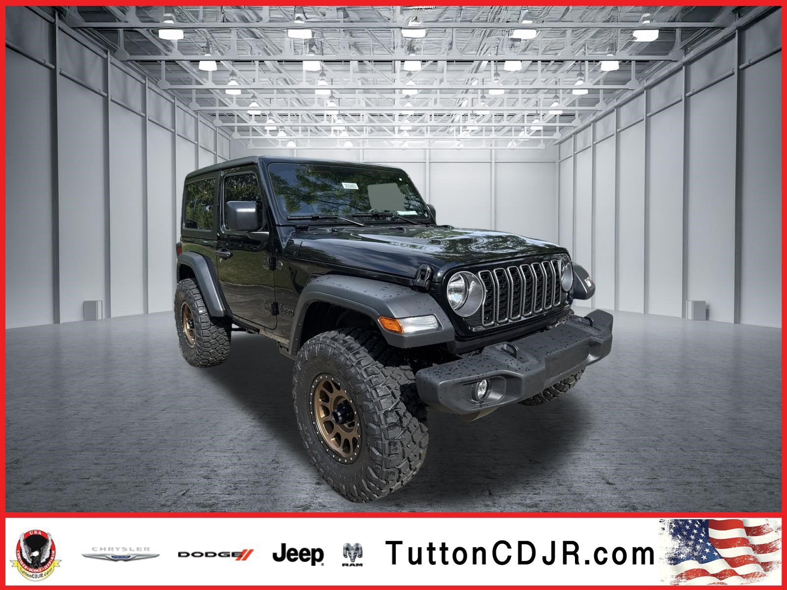 New 2026 Black Clearcoat Jeep Sport image 1