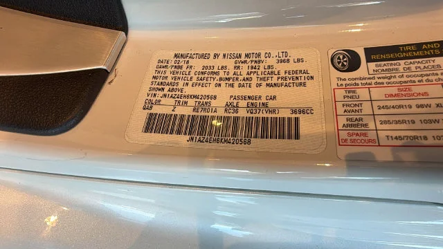 Used 2019 White Nissan Nismo image 26