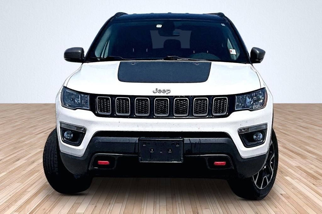 Used 2020 White Jeep Trailhawk image 3