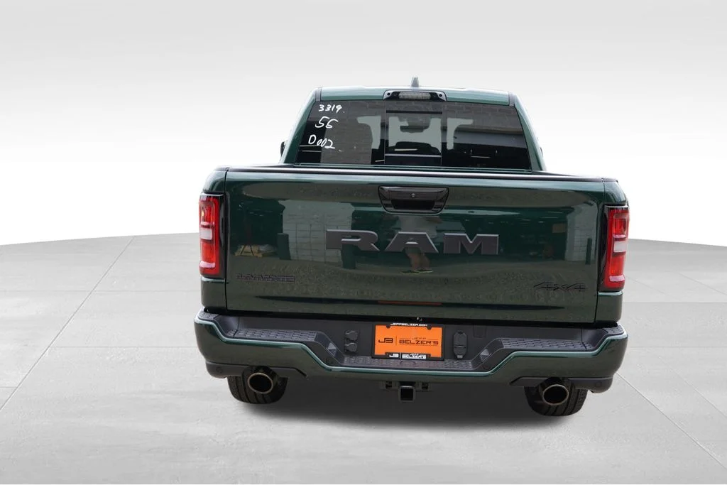 New 2026 Serrano-Green Metallic Exterior Paint RAM Laramie image 4