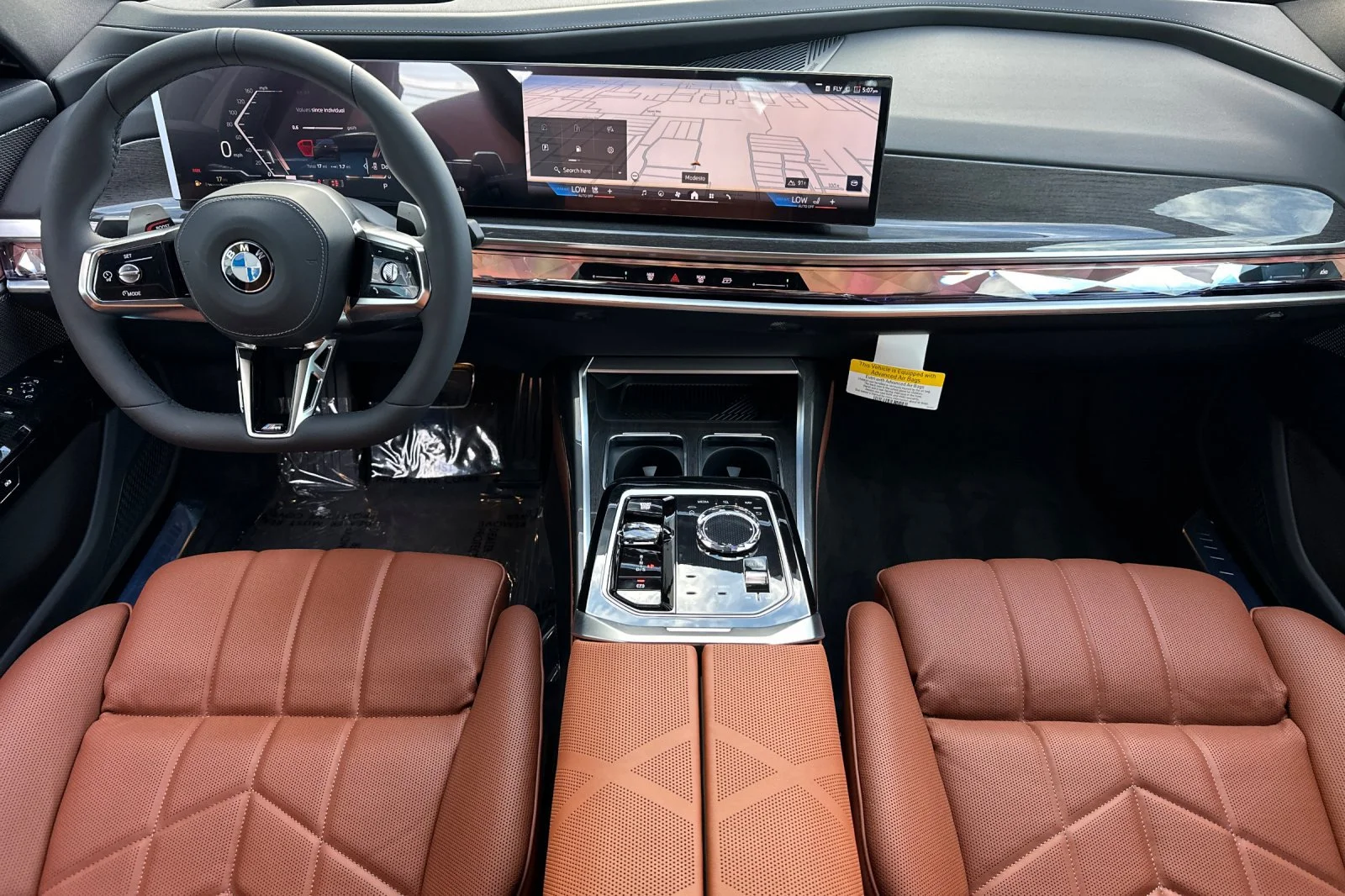 New 2026 Frozen Deep Grey Metallic BMW 740i image 10