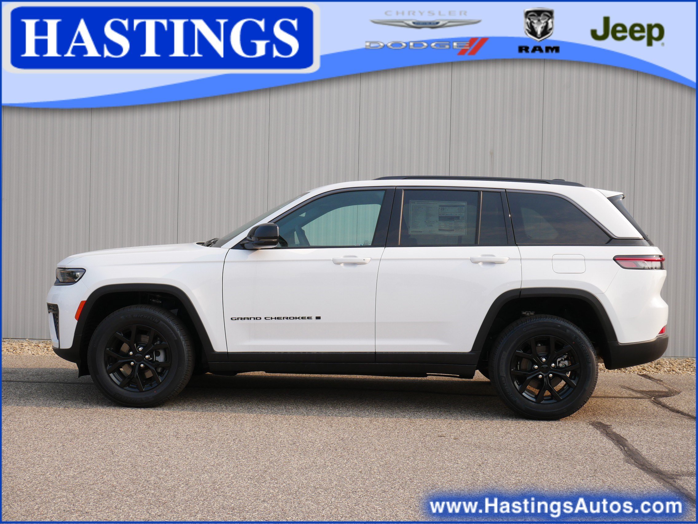 New 2026 Bright White Clearcoat Jeep Laredo Altitude image 1