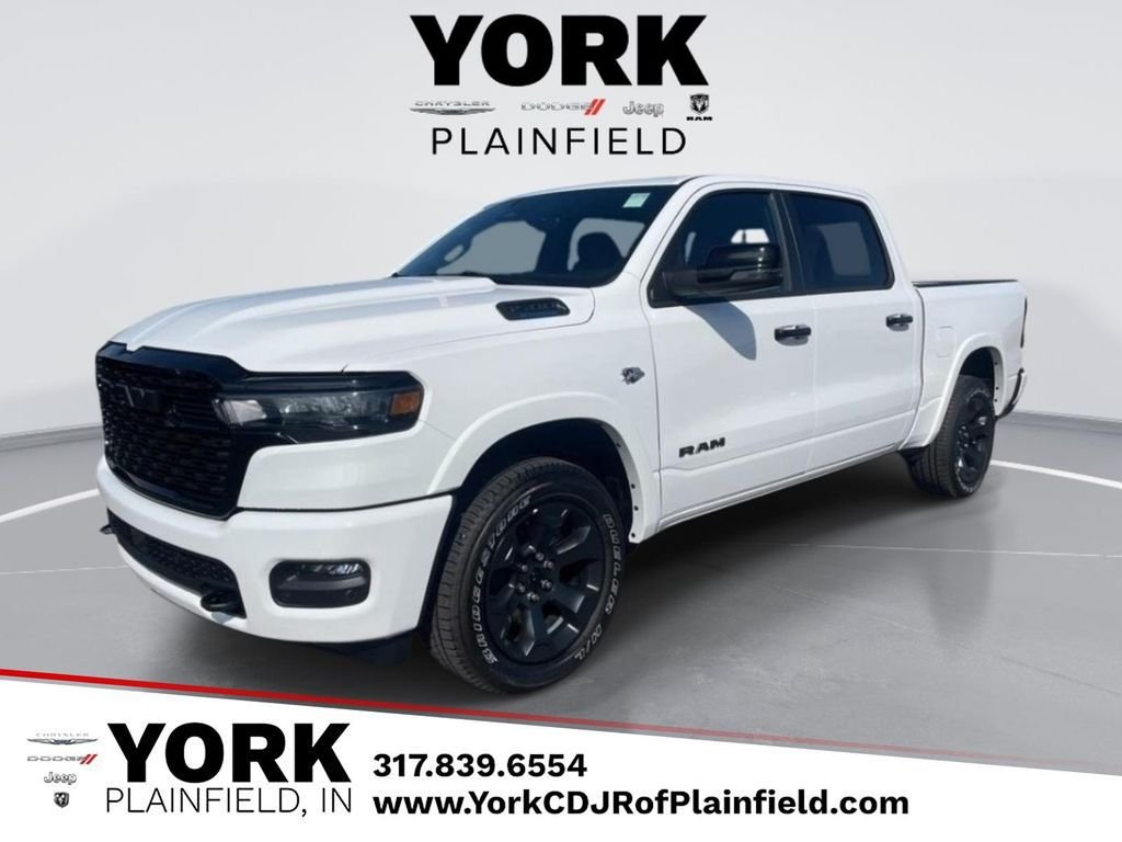 New 2026 Bright White Clear-Coat Exterior Paint RAM Big Horn/Lone Star image 1