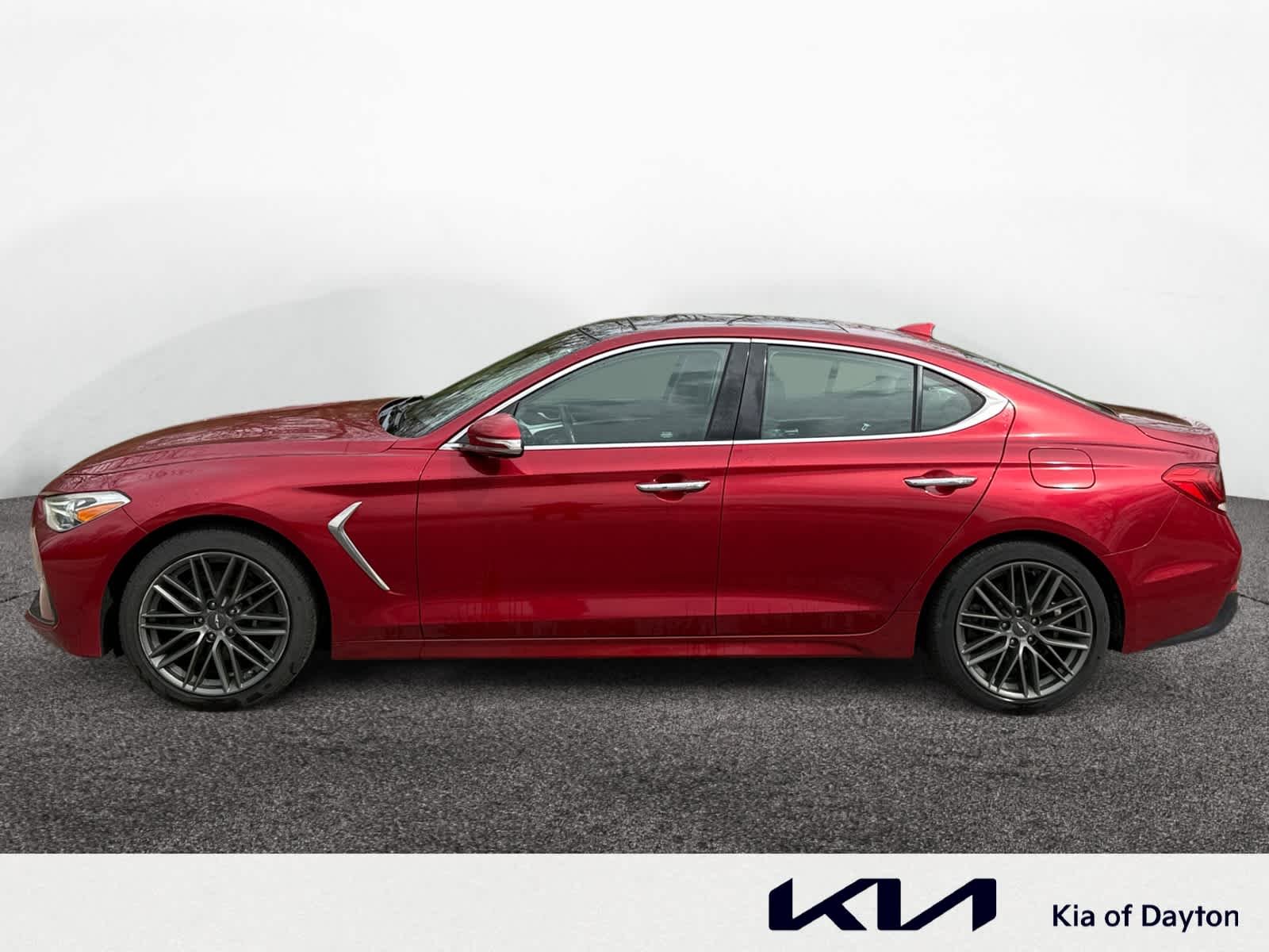 Used 2019 GENESIS G70 Advanced with VIN KMTG44LA2KU017510 for sale in Huber Heights, OH