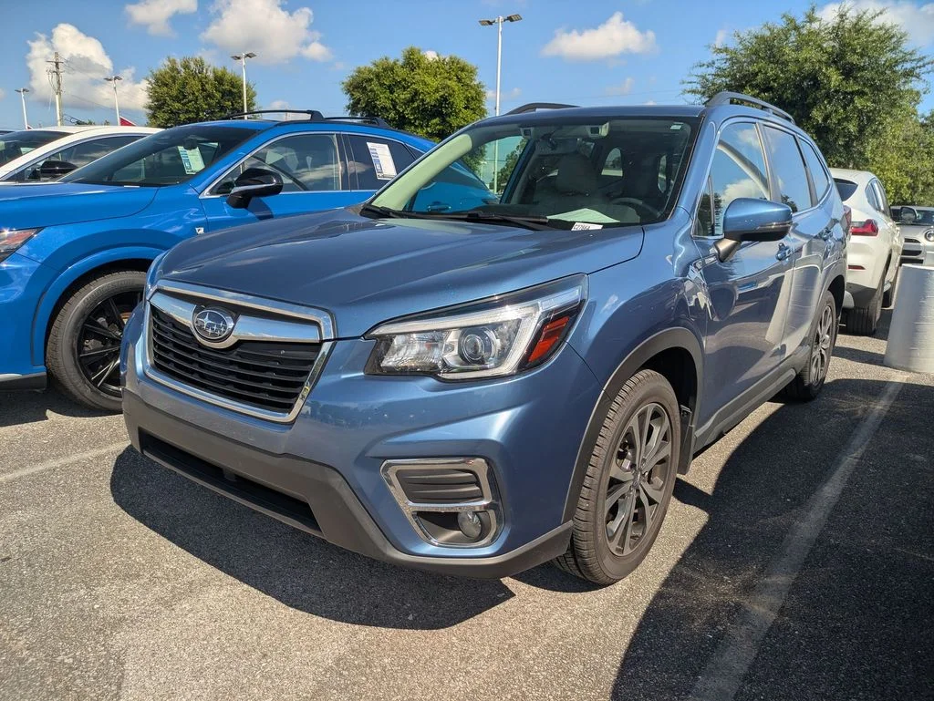 Used 2019 Blue Subaru Limited image 1