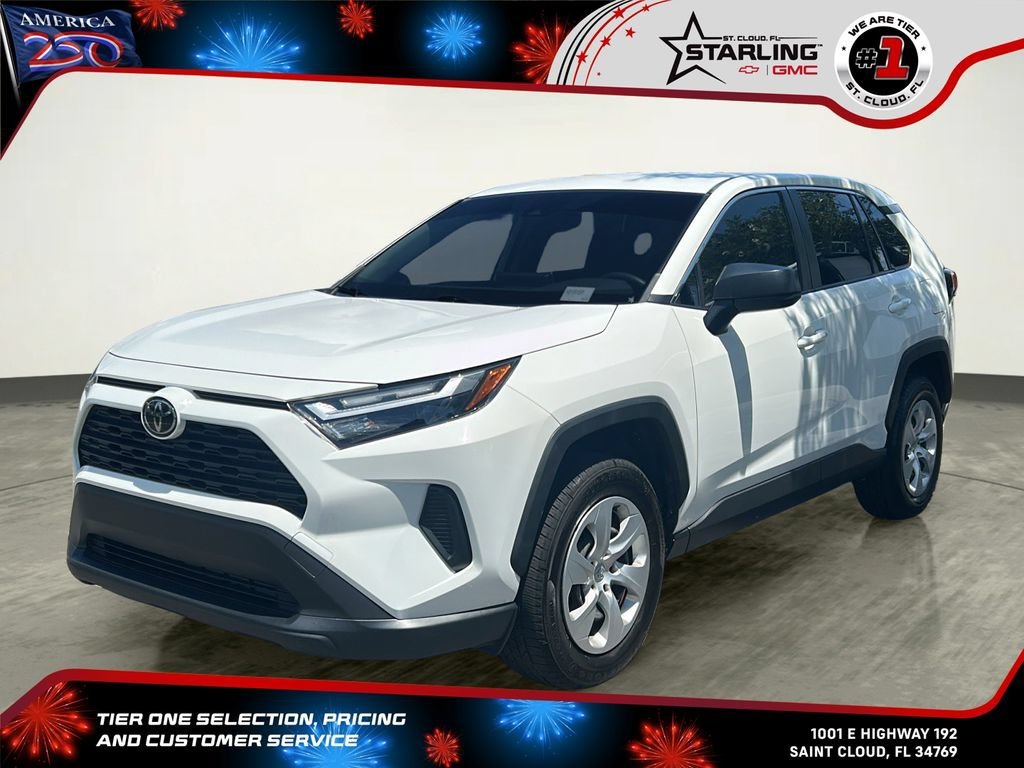 Used 2023 White Toyota LE image 1