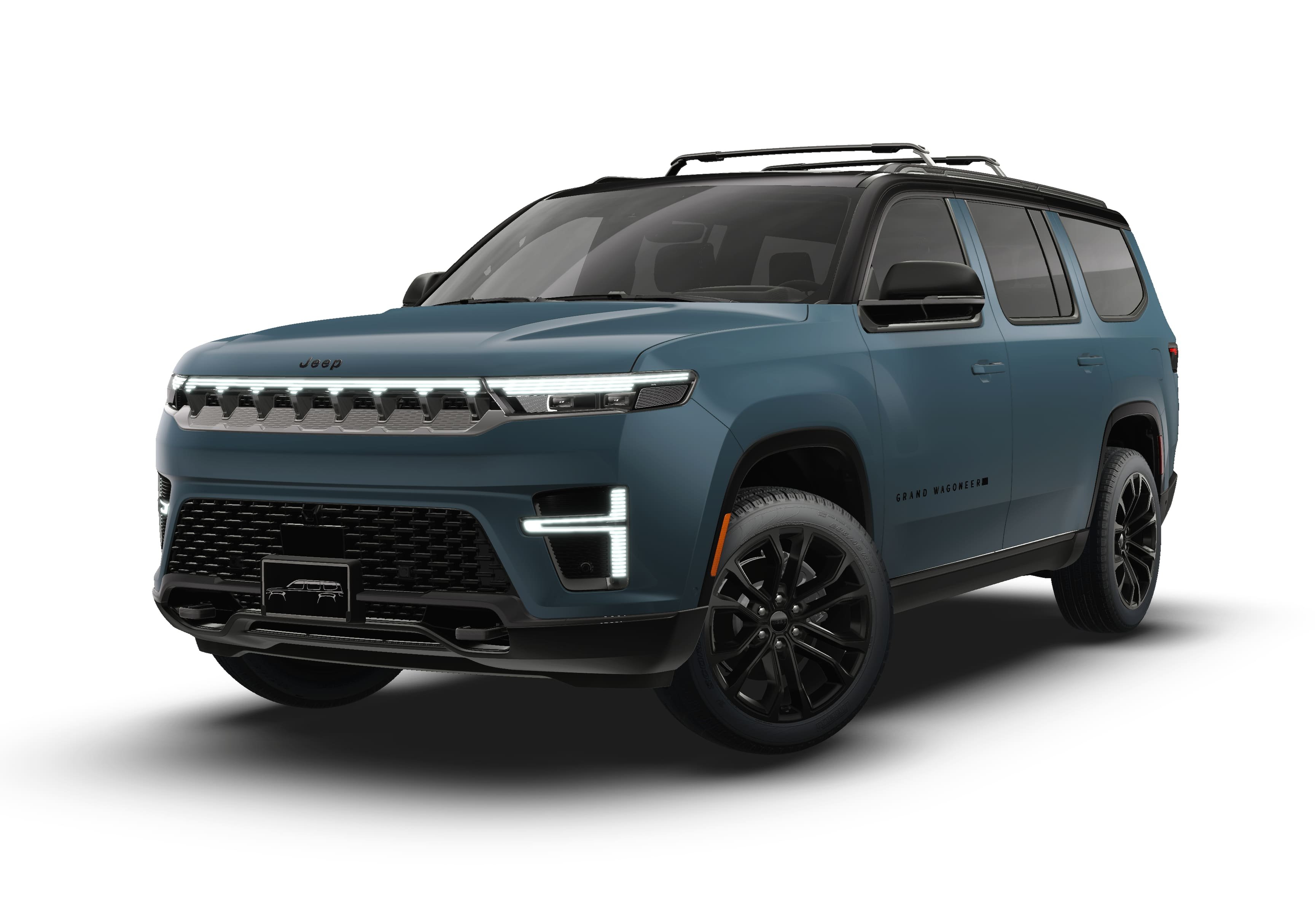 New 2026 Steel Blue Jeep Grand Wagoneer image 1