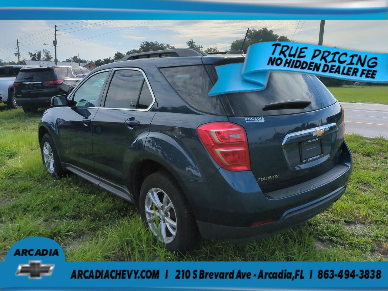 Used 2017 Patriot Blue Metallic Chevrolet LT image 6