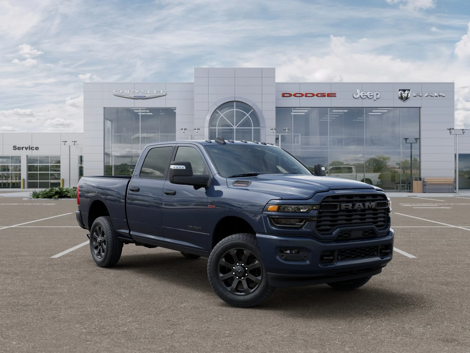 New 2026 Forged Blue Metallic RAM Big Horn image 32