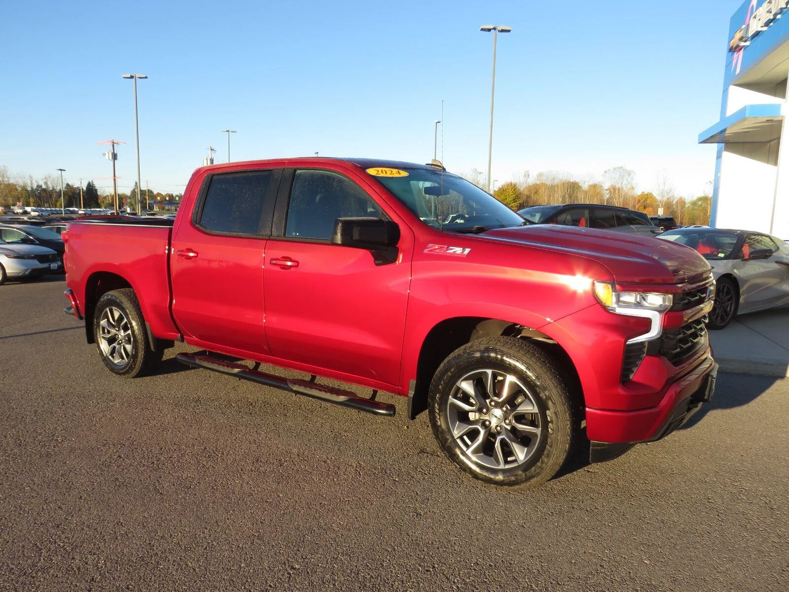 Used 2024 Radiant Red Tintcoat Chevrolet RST image 4