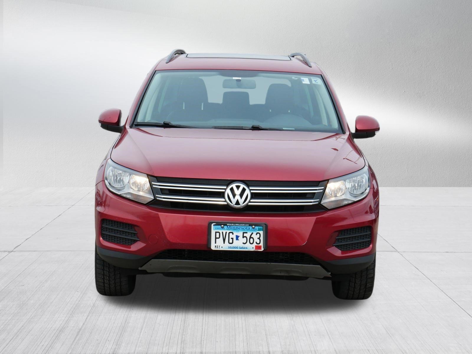 Used 2015 Volkswagen Tiguan S with VIN WVGBV7AX2FW081454 for sale in Vadnais Heights, Minnesota