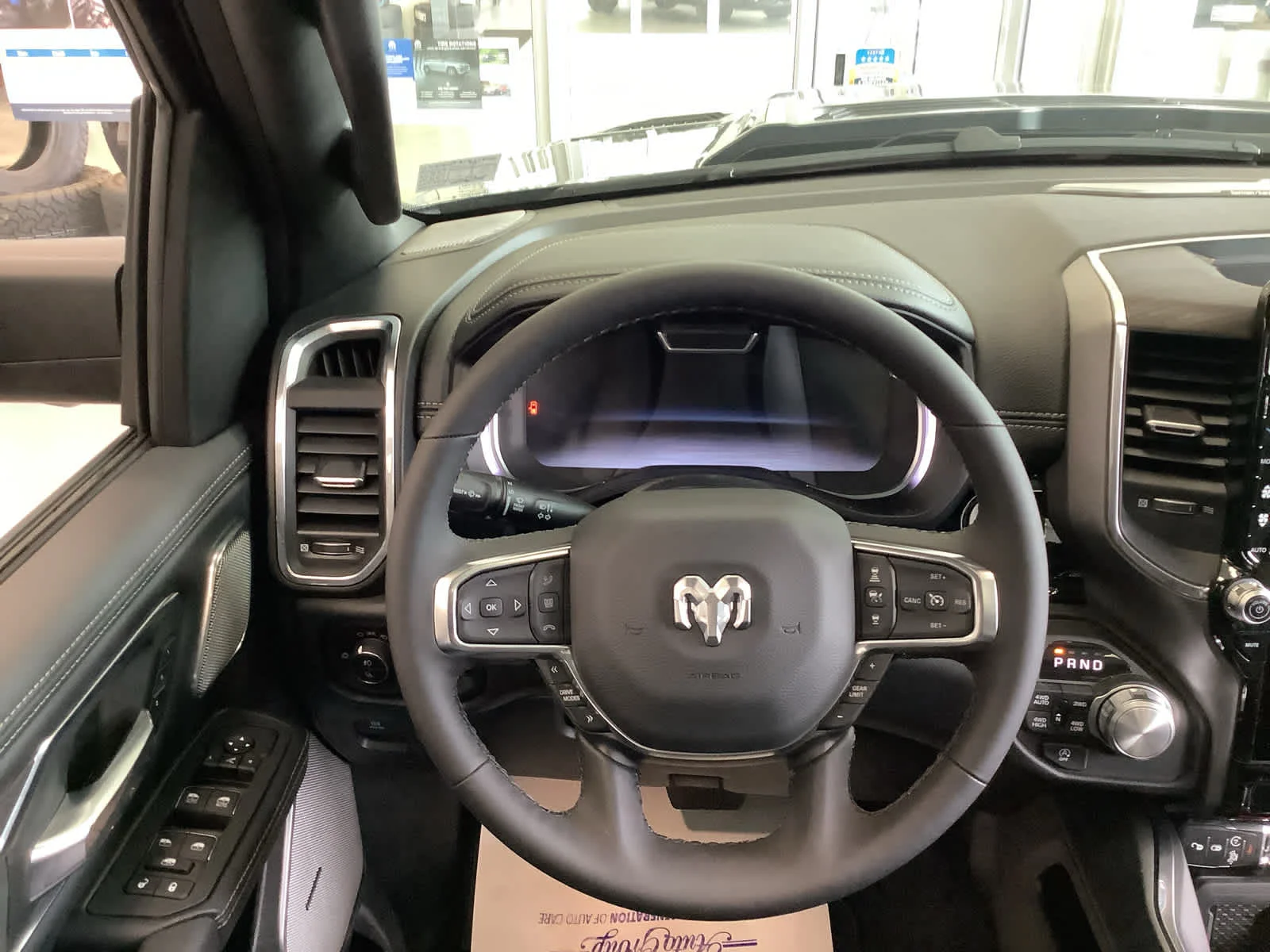 New 2026 Diamond Black Crystal Pearlcoat Ram Laramie image 7