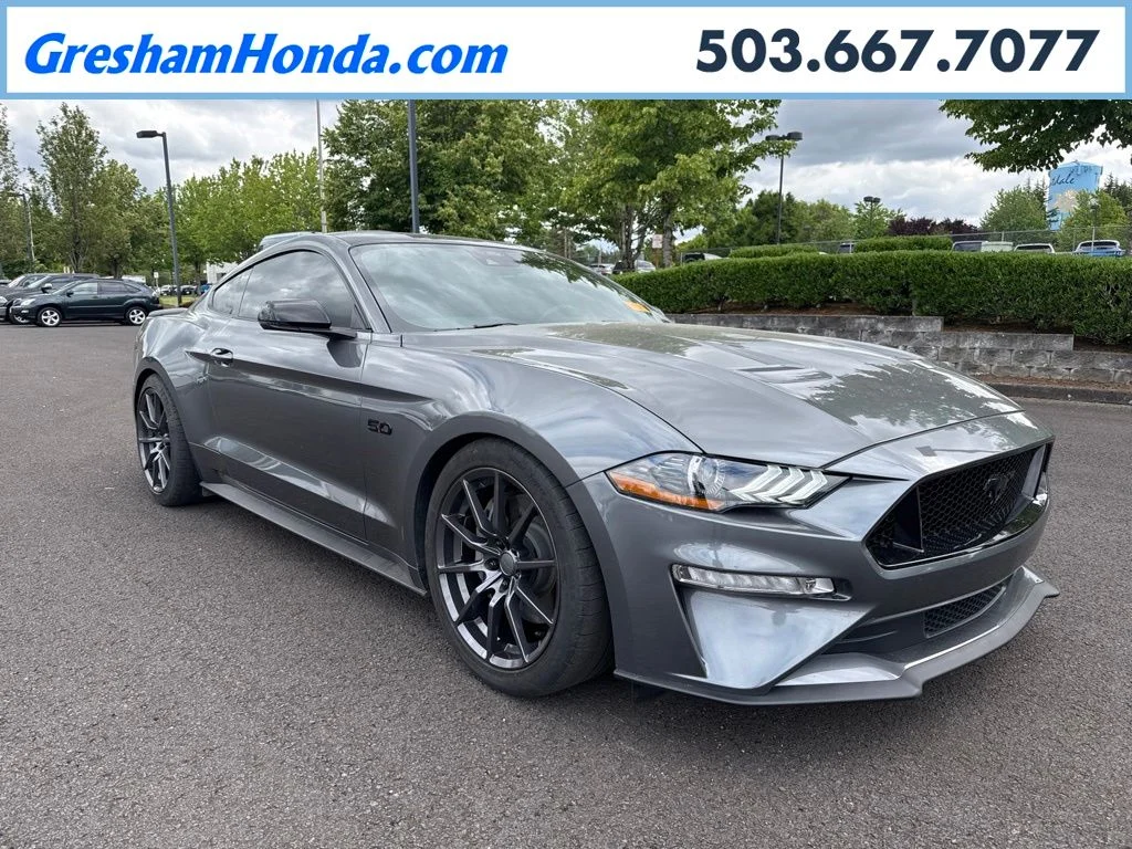 Used 2022 Carbonized Gray Metallic Ford GT Premium image 1