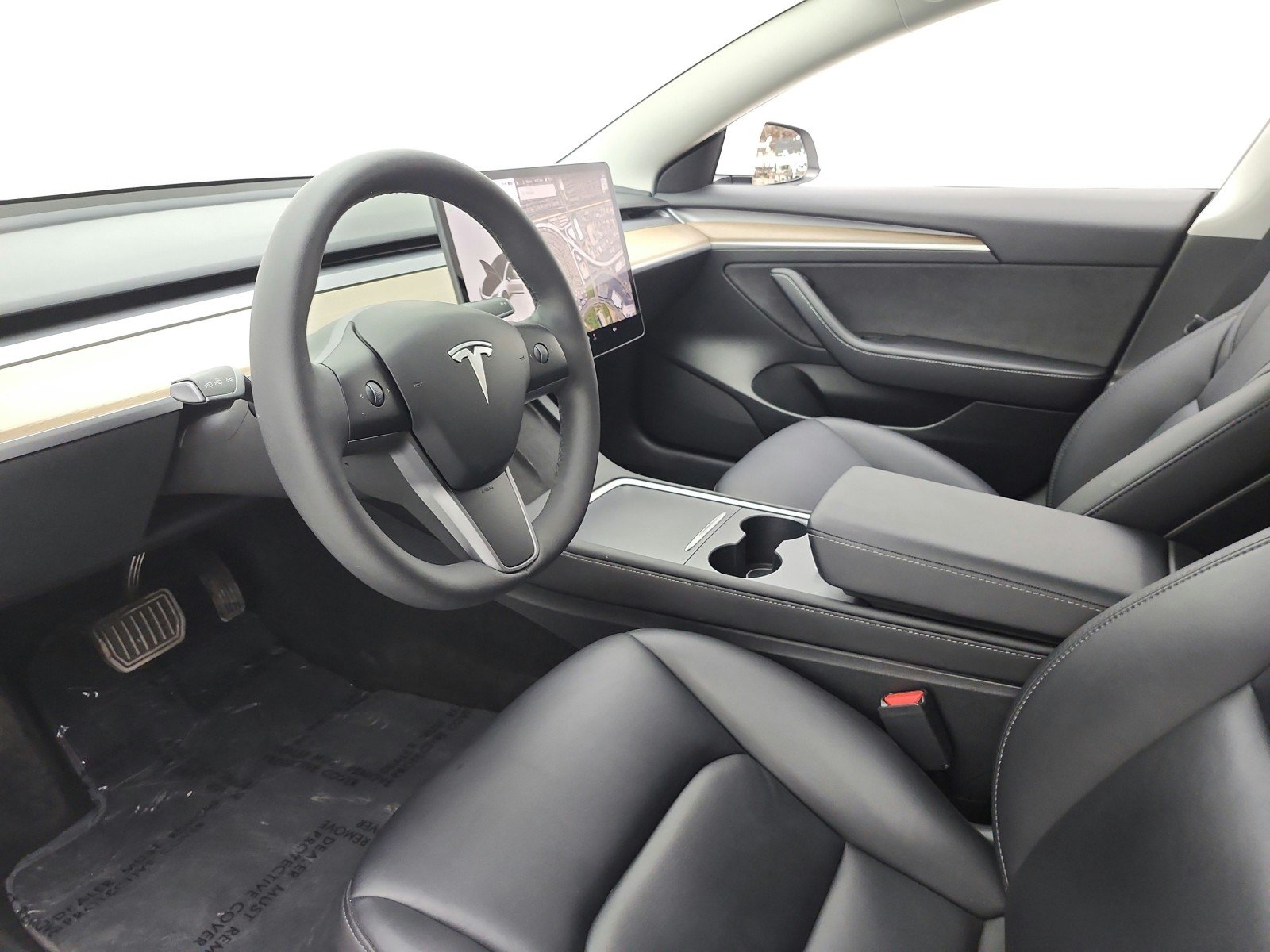 Used 2023 Pearl White Multi-Coat Tesla RWD image 12