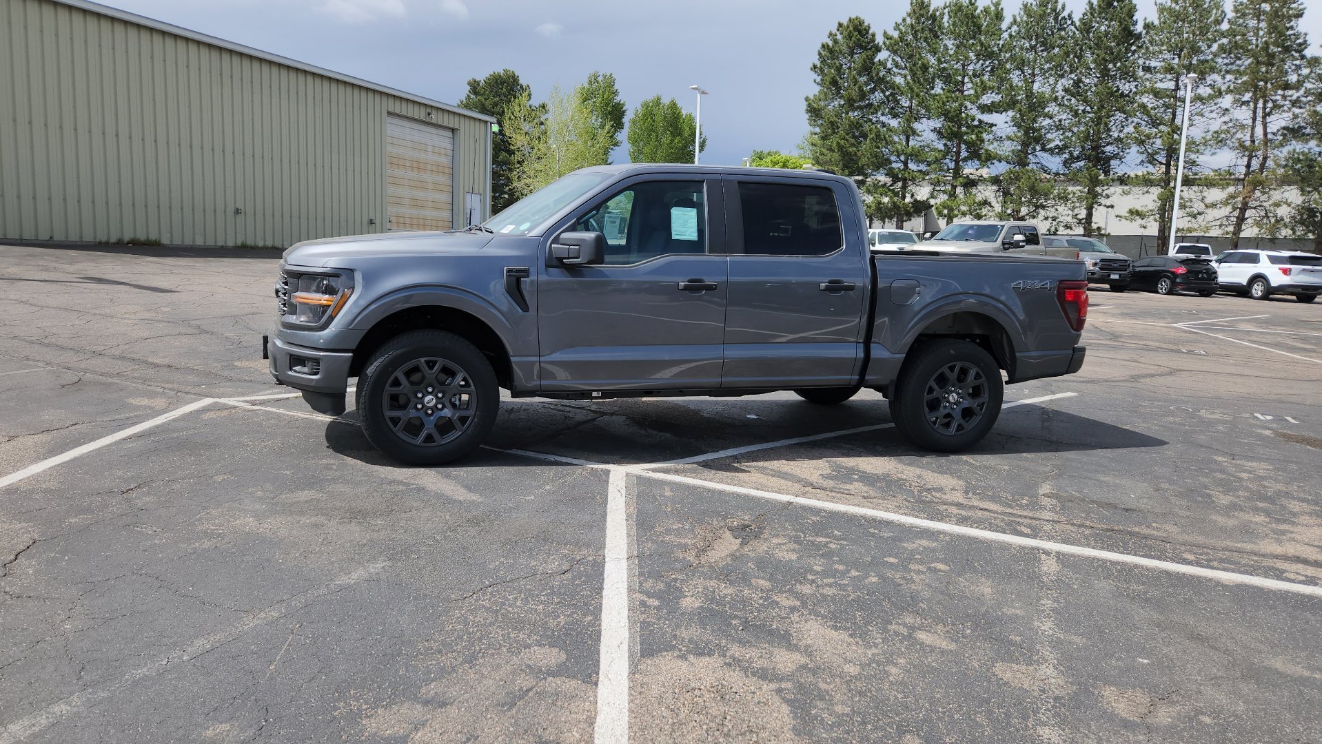 New 2026 Carbonized Gray Metallic Ford STX image 5
