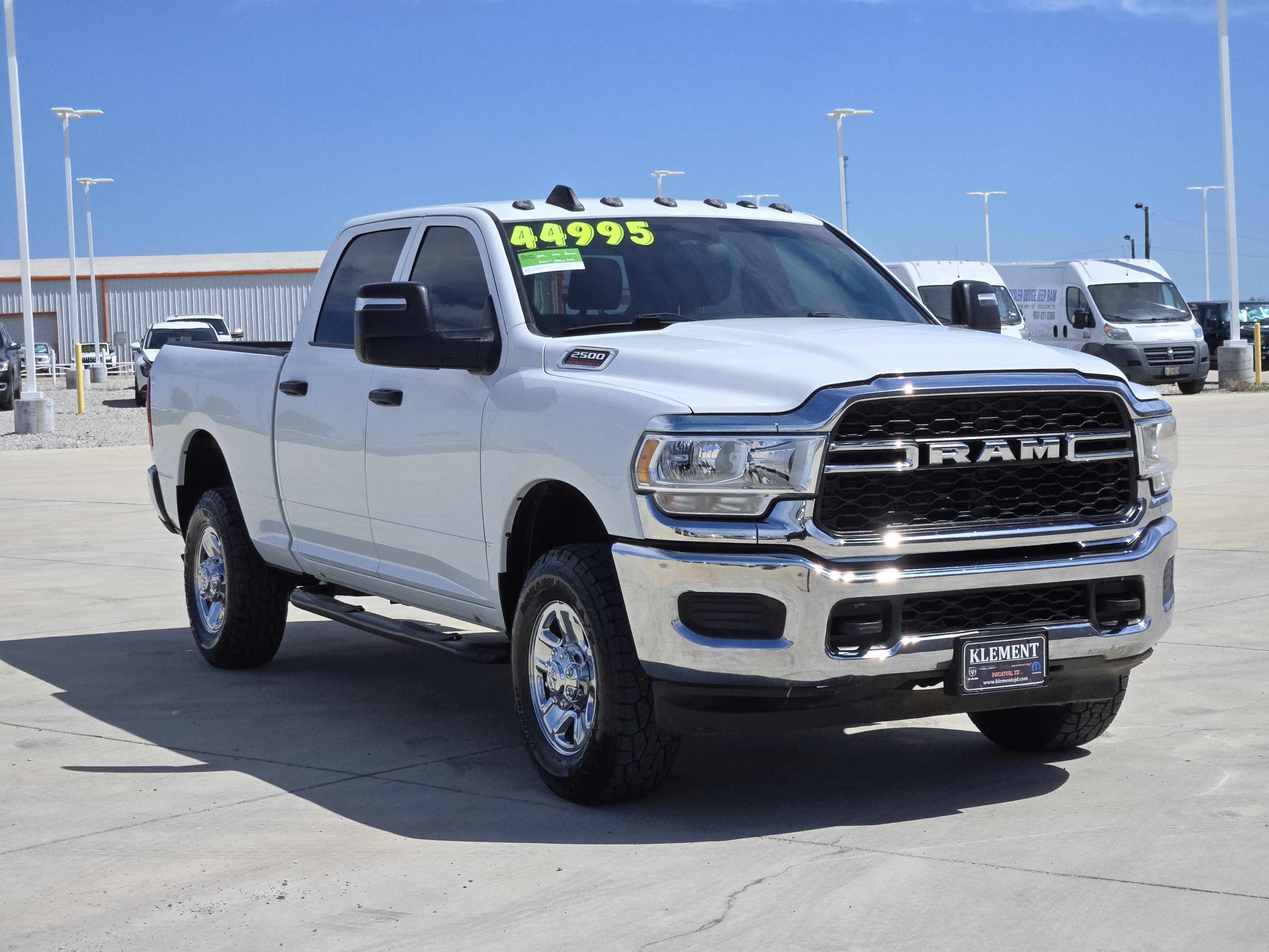 Certified Used 2024 Bright White Clearcoat Ram Tradesman image 4