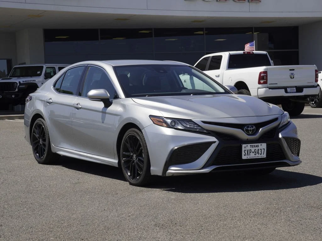 Used 2023 Silver Toyota XSE image 1